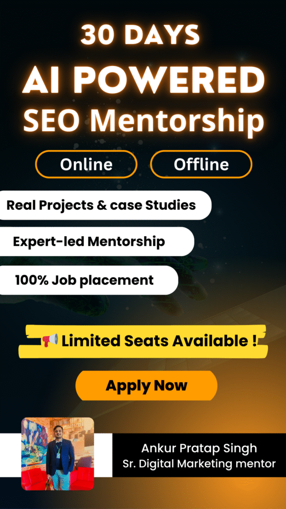 SEO Course In Delhi